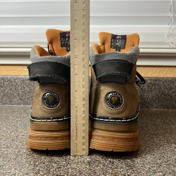 The Art Company Double Air System DAS Y2K Hiking Work Boots Mens Sz 10E Lug Sole - Picture 8 of 10